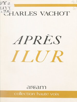 cover image of Après Ilur